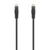 AISENS Cable de Red Latiguillo RJ45 LSZH Cat.6A 500 Mhz UTP AWG24, Negro, 25CM