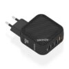 AISENS Cargador GaN 100W, 3xUSB-C PD3.0 QC4.0, 1xUSB-A QC3.0, Negro AISENS Cargador GaN 100W, 3xUSB-C PD3.0 QC4.0, 1xUSB-A QC3.0, Negro