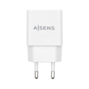 AISENS Cargador USB 10W Alta Eficiencia, 5V/2A, Blanco