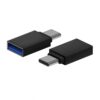 AISENS Mini Adaptador Aluminio USB 3.2 Gen1 3A, Tipo USB-C/M-A/H, Negro AISENS Mini Adaptador Aluminio USB 3.2 Gen1 3A, Tipo USB-C/M-A/H, Negro