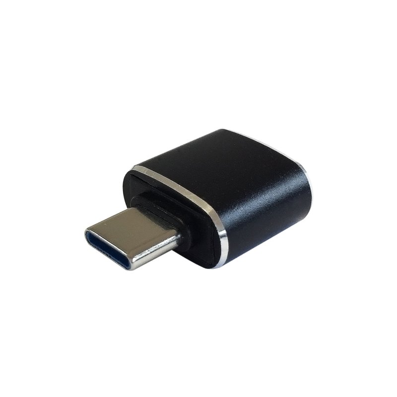 AISENS Mini adaptador USB 3.1 Gen2 3A, tipo USB-C/M-A/H, Negro AISENS Mini adaptador USB 3.1 Gen2 3A, tipo USB-C/M-A/H, Negro