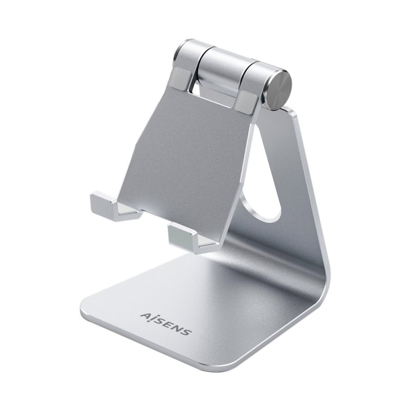 AISENS Soporte De Sobremesa Tamaño M Ajustable (1 Pivote) Para Movil / Tablet, Plata AISENS Soporte De Sobremesa Tamaño M Ajustable (1 Pivote) Para Movil / Tablet, Plata