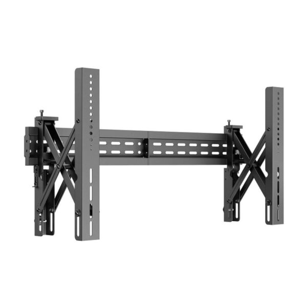 AISENS Soporte para Videowall Nivelable y Función Pop-Out para Tv 70Kg de 37-70, Negro