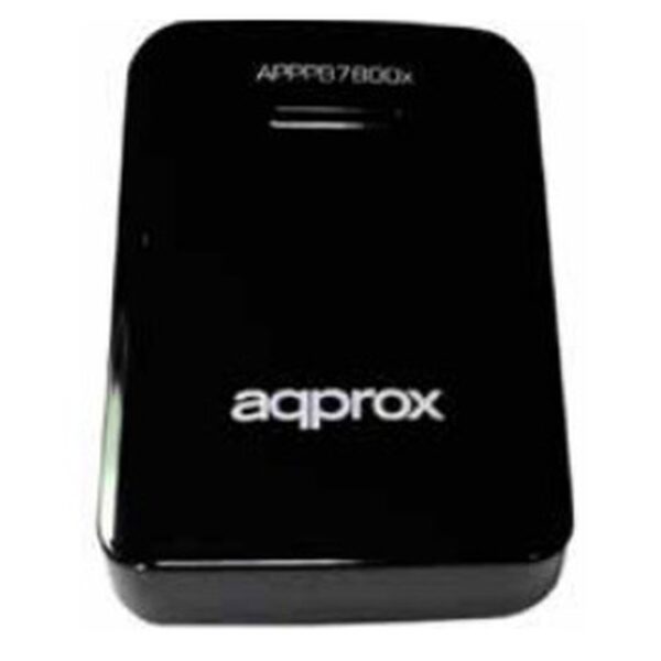 APPROX Power Bank Universal 7800 mAh (Negro)