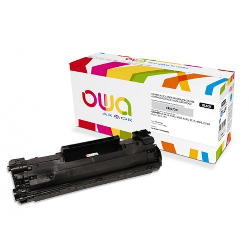 ARMOR    OWA toner compatible MF 4410, 4420, 4430, 4550, 4570, 4580, D550, Fax L150, L170 Box Noir, Bla