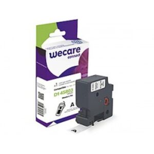 ARMOR WECARE cinta compatible para DYMO D1 45803, 19mm x 7m Negro/blanco S0720830
