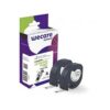 ARMOR WECARE Etiqueta Blanca Texto negro para DYMO LETRATAG PLAST 12mmx4m. Dos cintas por caja