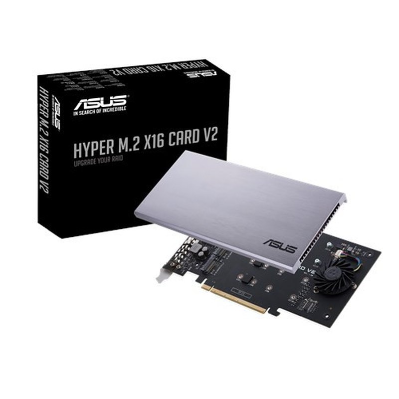 ASUS HYPER M.2 X16 CARD V2 tarjeta y adaptador de interfaz Interno - Imagen 5