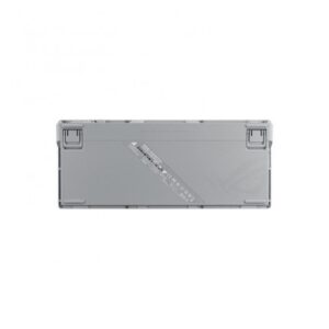 Alternative view of ASUS ROG Azoth teclado RF Wireless + Bluetooth QWERTY Blanco