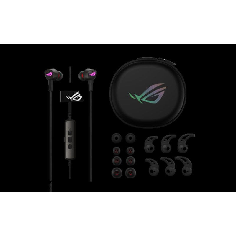 ASUS ROG CETRA II Auriculares Alámbrico Dentro de oído Juego USB Tipo C Negro ASUS ROG CETRA II Auriculares Alámbrico Dentro de oído Juego USB Tipo C Negro - Imagen 4
