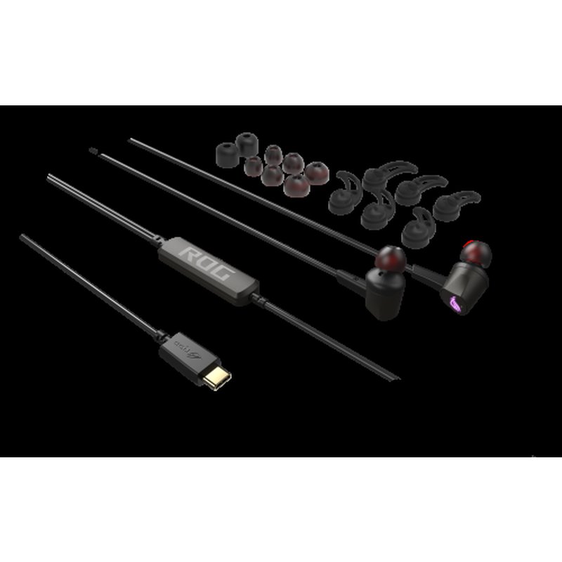 ASUS ROG CETRA II Auriculares Alámbrico Dentro de oído Juego USB Tipo C Negro ASUS ROG CETRA II Auriculares Alámbrico Dentro de oído Juego USB Tipo C Negro - Imagen 7