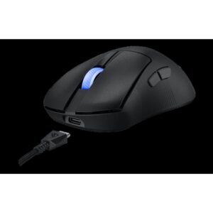 ASUS ROG Keris II Ace Wireless AimPoint Black ratón mano derecha RF Wireless + Bluetooth + USB Type-A Óptico 42000 DPI ASUS ROG Keris II Ace Wireless AimPoint Black ratón mano derecha RF Wireless + Bluetooth + USB Type-A Óptico 42000 DPI