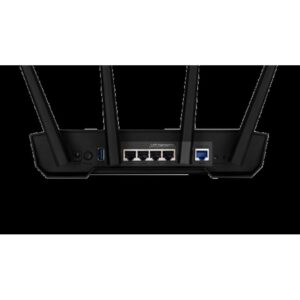 ASUS TUF Gaming AX3000 V2 router inalámbrico Gigabit Ethernet Doble banda (2,4 GHz / 5 GHz) Negro, Naranja