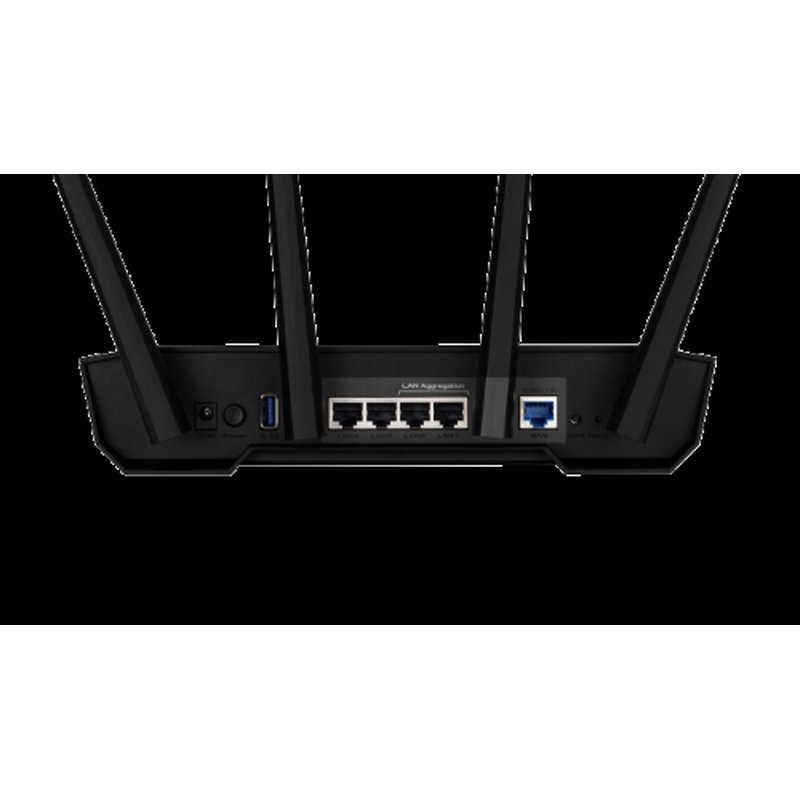 ASUS TUF Gaming AX3000 V2 router inalámbrico Gigabit Ethernet Doble banda (2,4 GHz / 5 GHz) Negro, Naranja - Imagen 3
