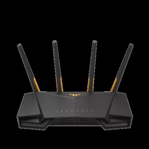 ASUS TUF Gaming AX3000 V2 router inalámbrico Gigabit Ethernet Doble banda (2,4 GHz / 5 GHz) Negro, Naranja