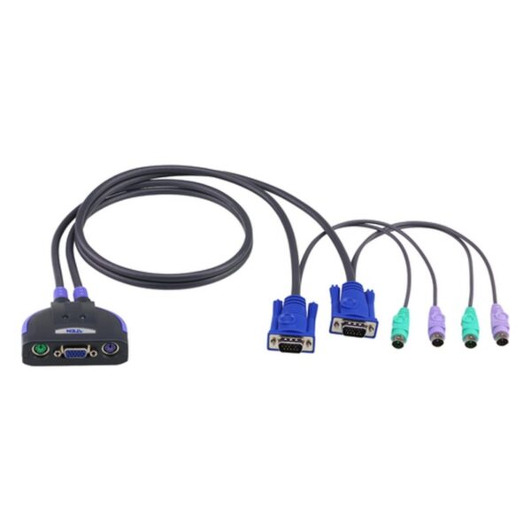 ATEN CS62S interruptor KVM Negro