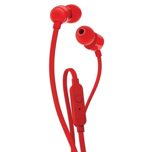 AURICULAR IN-EAR + MIC JBL TUNE 110 JACK RED