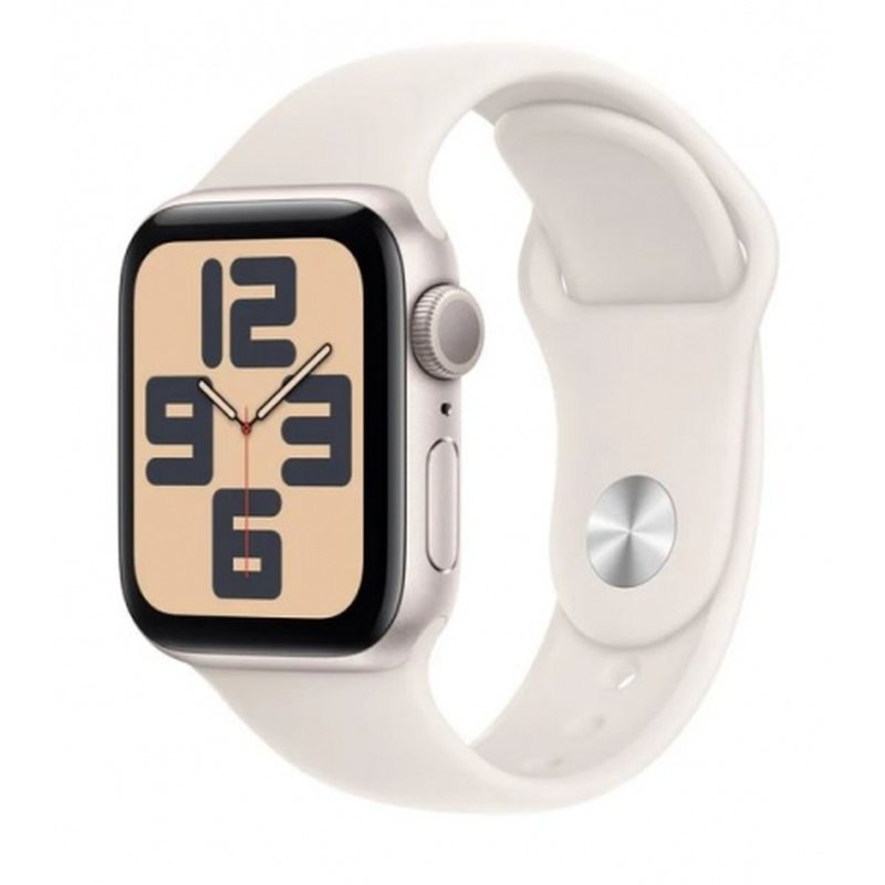 APPLE WATCH SE GPS 40MM STARLIGHT ALUMINIUM + CORREA STARLIGHT SPORT BAND M/L