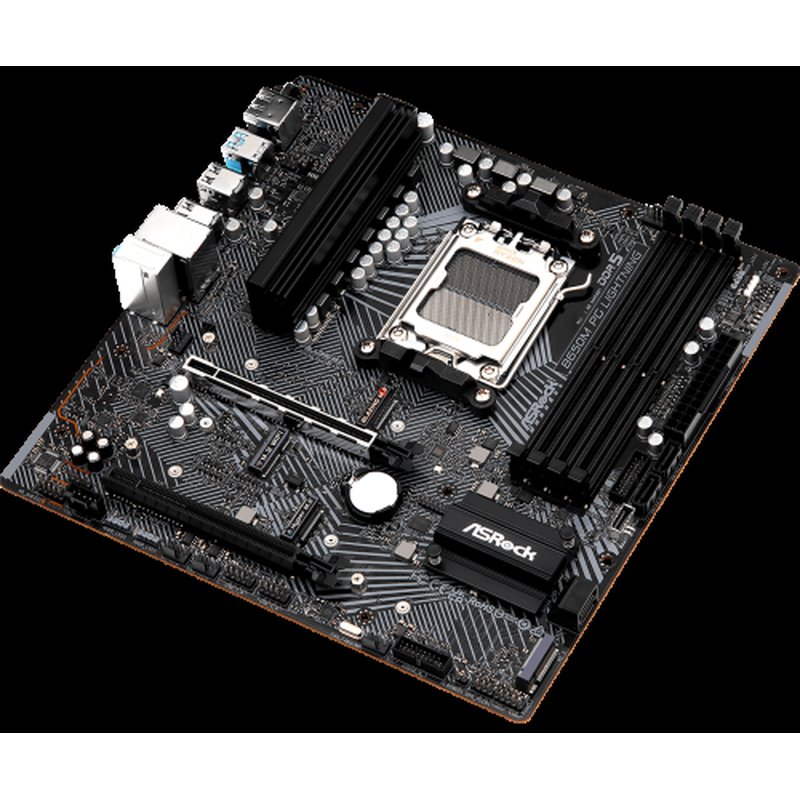 Asrock B650M PG Lightning AMD B650 Zócalo AM5 micro ATX Asrock B650M PG Lightning AMD B650 Zócalo AM5 micro ATX - Imagen 3