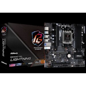 Asrock B650M PG Lightning AMD B650 Zócalo AM5 micro ATX Asrock B650M PG Lightning AMD B650 Zócalo AM5 micro ATX