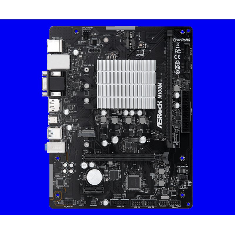 Asrock N100M NA (CPU integrada) micro ATX Asrock N100M NA (CPU integrada) micro ATX