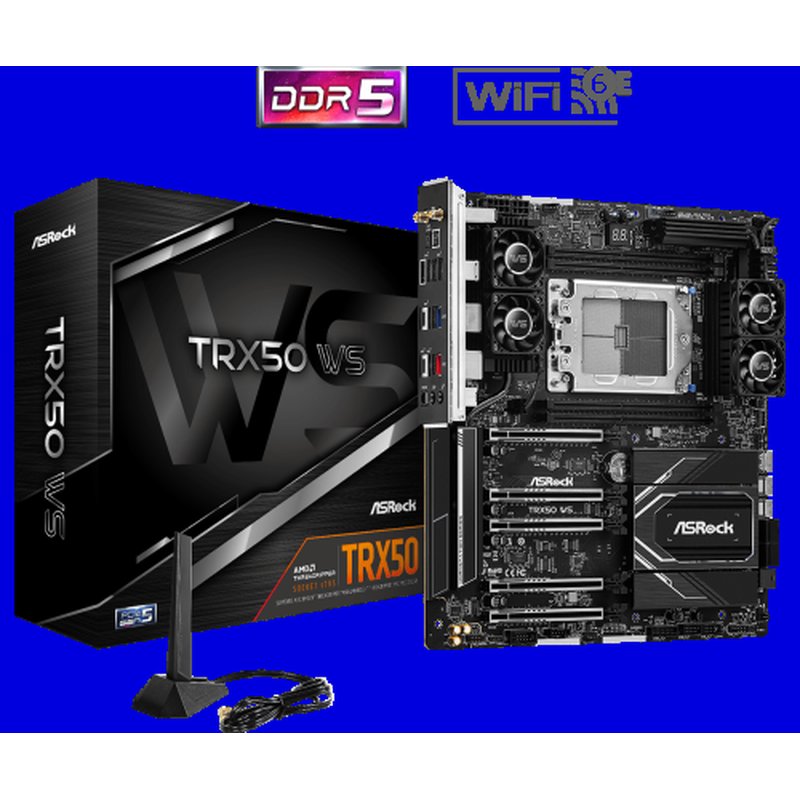 Asrock TRX50 WS AMD TRX50 Socket sTR5 ATX extendida