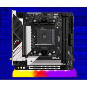 Alternative view of Asrock B550 Phantom Gaming-ITX/a Zócalo AM4 Mini ITX AMD B550