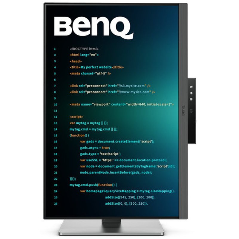 BenQ RD240Q pantalla para PC 61,2 cm (24.1") 2560 x 1600 Pixeles WQXGA LCD Negro - Imagen 2