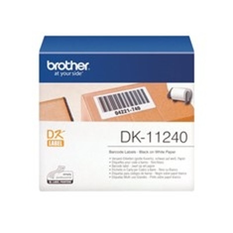 Brother DK-11240 etiqueta de impresora Blanco Brother DK-11240 etiqueta de impresora Blanco