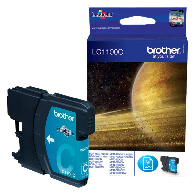 Brother LC1100C cartucho de tinta 1 pieza(s) Original Cian