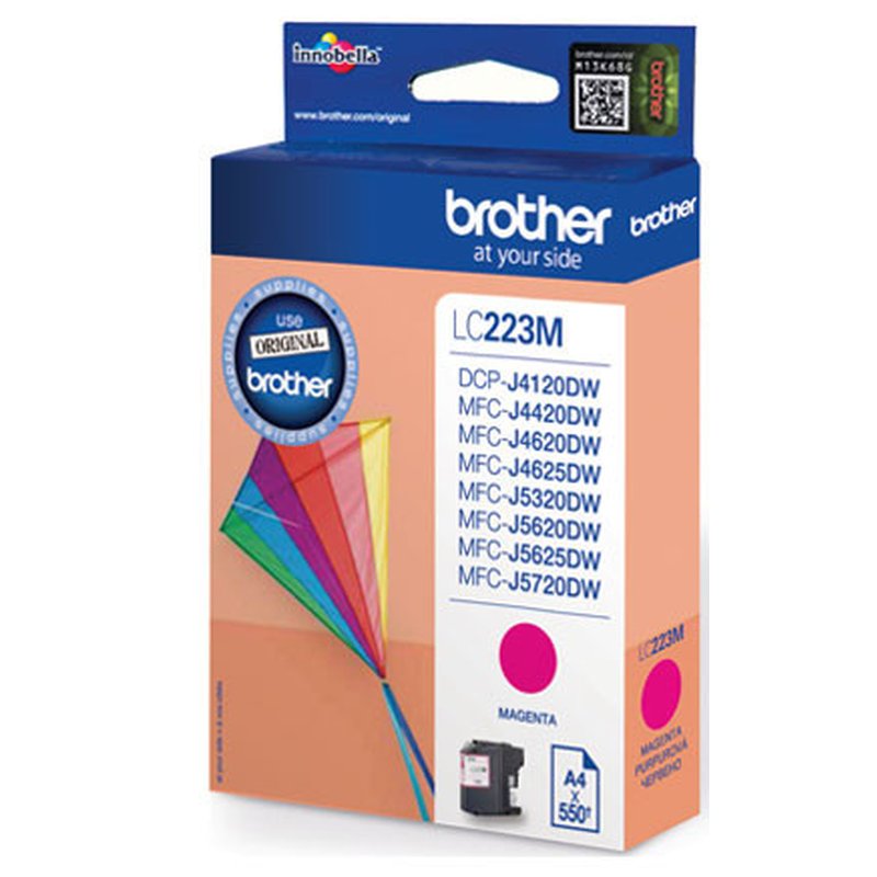 Brother LC223MBP cartucho de tinta 1 pieza(s) Original Magenta