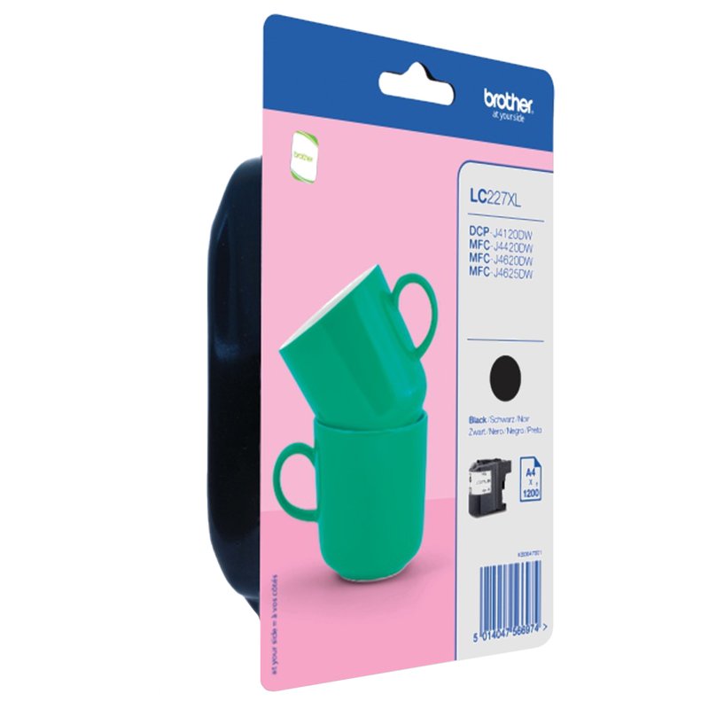 Brother LC227XLBKBP cartucho de tinta 1 pieza(s) Original Negro