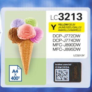 Brother LC3213Y cartucho de tinta 1 pieza(s) Original Amarillo