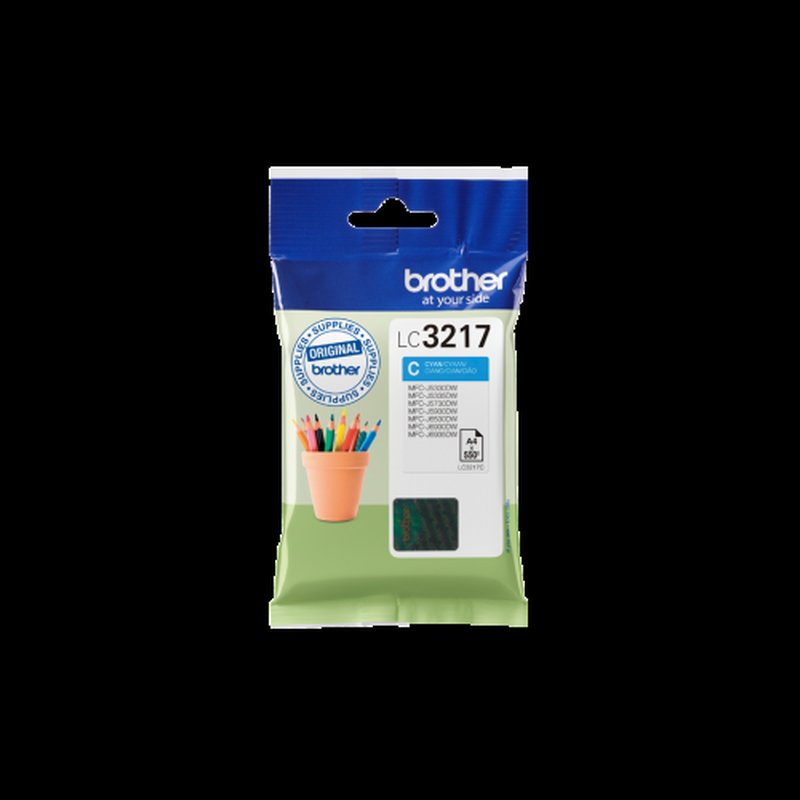 Brother LC3217C cartucho de tinta 1 pieza(s) Original Cian - Imagen 2