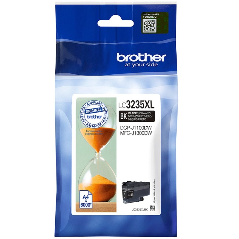Brother LC3235XLBK cartucho de tinta 1 pieza(s) Original Negro
