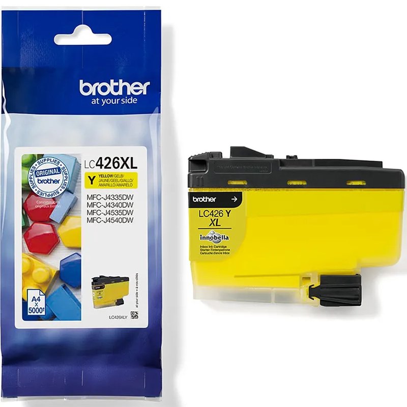 Brother LC426XLY cartucho de tinta 1 pieza(s) Original Amarillo