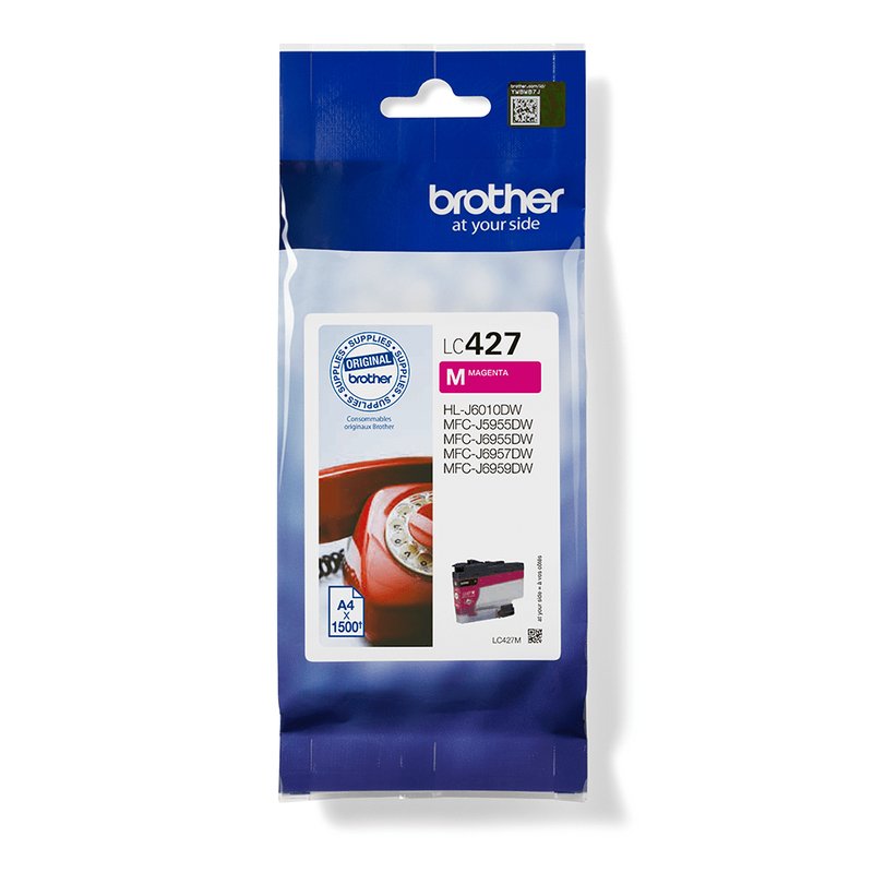 Brother LC427M cartucho de tinta 1 pieza(s) Original Magenta
