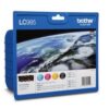 Brother LC985VALBP cartucho de tinta 4 pieza(s) Original Negro, Cian, Magenta, Amarillo