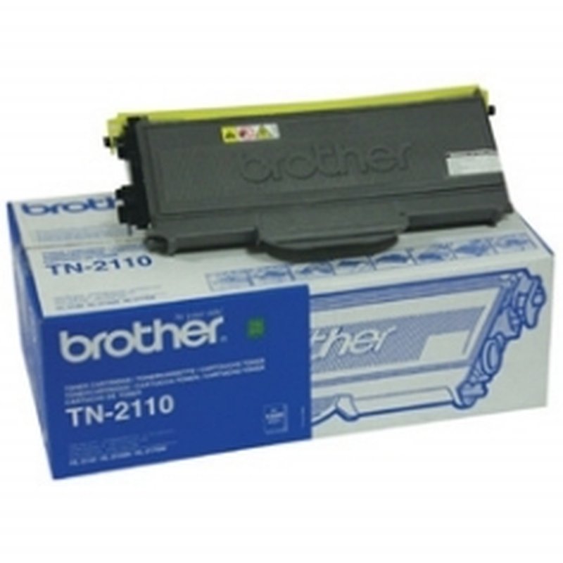 Brother TN-2110 cartucho de tóner 1 pieza(s) Original Negro