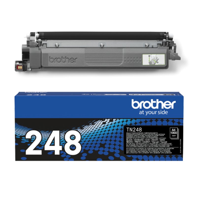 Brother TN-248BK cartucho de tóner 1 pieza(s) Original Negro - Imagen 4