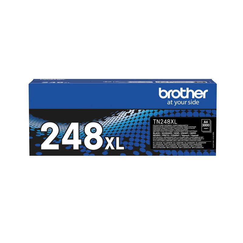 Brother TN-248XLBK cartucho de tóner 1 pieza(s) Original Negro