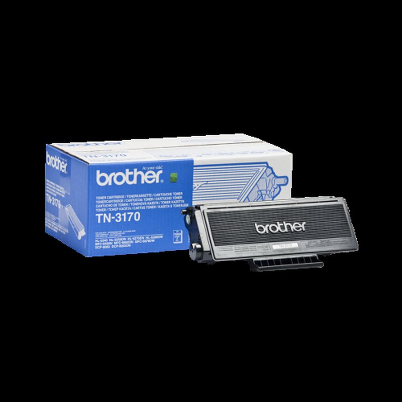 Brother TN-3170 cartucho de tóner 1 pieza(s) Original Negro