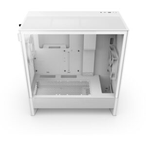 Alternative view of CAJA NZXT H5 FLOW (2024) WHITE CC-H52FW-01