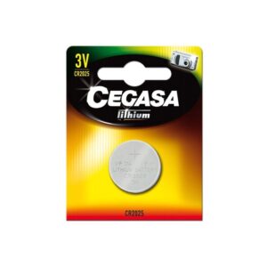 CEGASA PILA LITIO BOTON CR2025 3V BT BLISTER