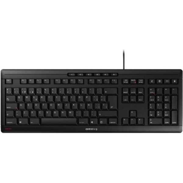 CHERRY STREAM teclado USB QWERTY Español Negro