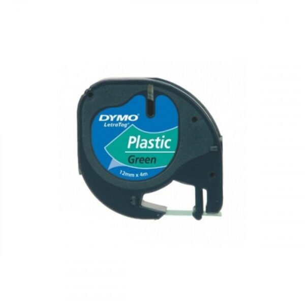 CINTAS PLASTICO 12MM X 4M NE/VE