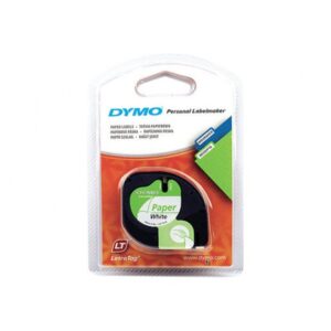 Alternative view of ROLLO DYMO LETRATAG 12MMX4M BLACK/WHITE