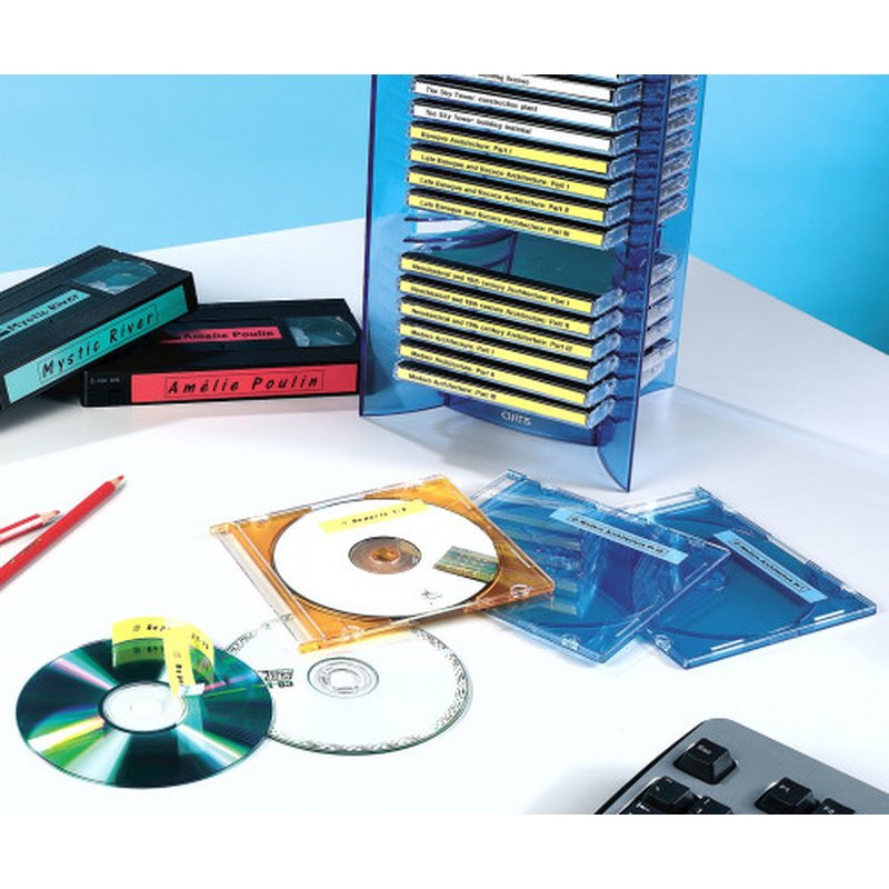 D1 - CINTAS DYMO 19MMX7M NEG/ROJO D1 - CINTAS DYMO 19MMX7M NEG/ROJO - Imagen 3