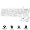 TECLADO + MOUSE SUBBLIM USB SLIM SILENT WHITE TECLADO + MOUSE SUBBLIM USB SLIM SILENT WHITE