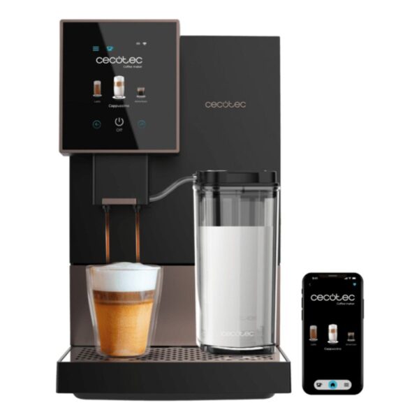 CREMMAET COMPACTCCINO CONNECTED BLACK ROSE